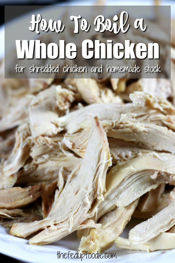 Learn the simple steps on How To Boil a Whole Chicken for tender shredded chicken pieces and flavorful homemade broth.
#HowToBoilAWholeChicken #BoiledChicken https://mytaemin.com