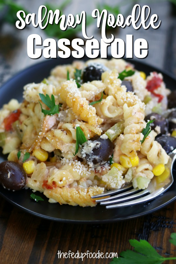 How To Make Luxurious Salmon Noodle Casserole