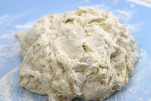 Dough for Flour Tortillas Before Kneading