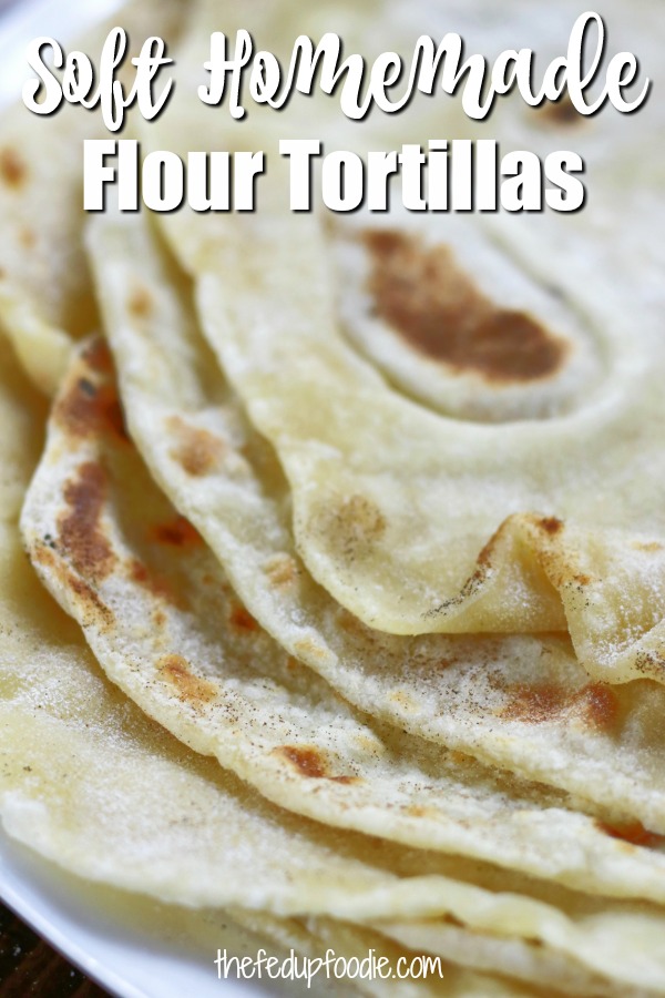 This recipe creates the best Homemade Flour tortillas that are soft and flavorful. Made with a healthy oil, use these Tortillas as bread, alongside any classic Mexican dish or as a snack. They are just so delicious!
#FlourTortillaRecipe #FlourTortillas #HomemadeFlourTortillas #SoftFlourTortillas
https://www.thefedupfoodie.com
