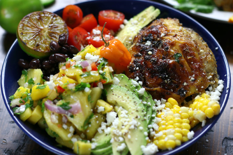 How To Make Healthy and Delicious Baja Chicken Bowl