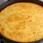 Up close photo of Mom's Old Fashioned Corn Bread.