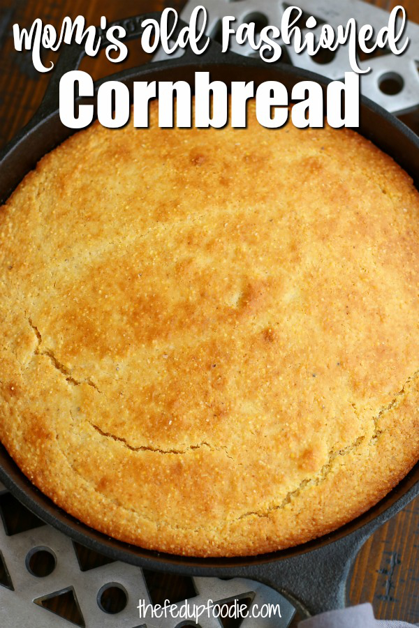 Mom's Old Fashioned Corn Bread is a slightly sweet, moist and flavorful bread. No need for box mixes with this easy from-scratch recipe.
#CornbreadRecipe #Cornbread #CornbreadRecipeEasy #SweetCornbreadRecipe #SweetCornbreadRecipeFromScratch #MoistCornbreadRecipe #BestCornbreadRecipe #CastIronCornbreadRecipe
https://www.thefedupfoodie.com