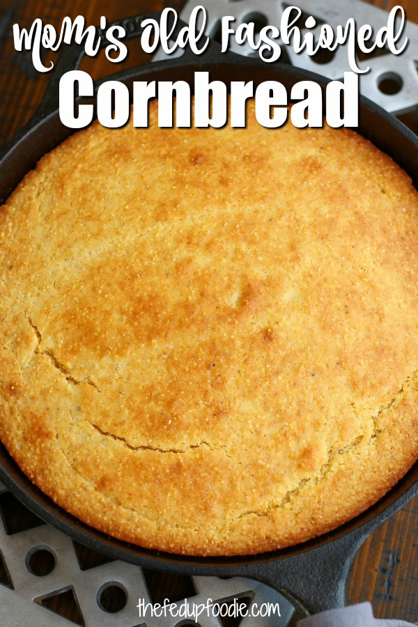 Mom's Old Fashioned Corn Bread is a slightly sweet, moist and flavorful bread. No need for box mixes with this easy from-scratch recipe.
#CornbreadRecipe #Cornbread #CornbreadRecipeEasy #SweetCornbreadRecipe #SweetCornbreadRecipeFromScratch #MoistCornbreadRecipe #BestCornbreadRecipe #CastIronCornbreadRecipe
https://www.thefedupfoodie.com
