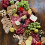 Overhead photo of the Best Charcuterie Board.