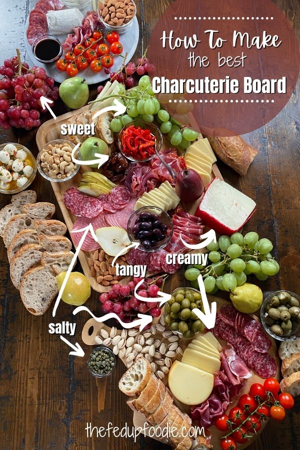 Simple ideas on How to Make the Best Charcuterie Board. Mix and match with your favorite meats, cheeses, nuts and fruits using various boards. This Charcuterie Board is perfect for the holidays. An absolute crowd pleaser! 
#CharcuterieBoard #CharcuterieBoardIdeas #CharcuterieBoardHowToMake #Charcuterie #DIYCharcuterieBoard 