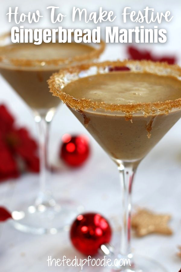 Creamy, spiced and not overly sweet, this Gingerbread Martini tastes jut like eating a gingerbread cookie. The secret to this Christmas Cocktail being so luxurious is the homemade gingerbread syrup. Such an easy way to bring a festive spirit.
#GingerbreadMartini #GingerbreadMartiniRecipe #GingerbreadMartiniEasy #ChristmasMartiniRecipes #XmasCocktails #HolidayMartiniRecipes 