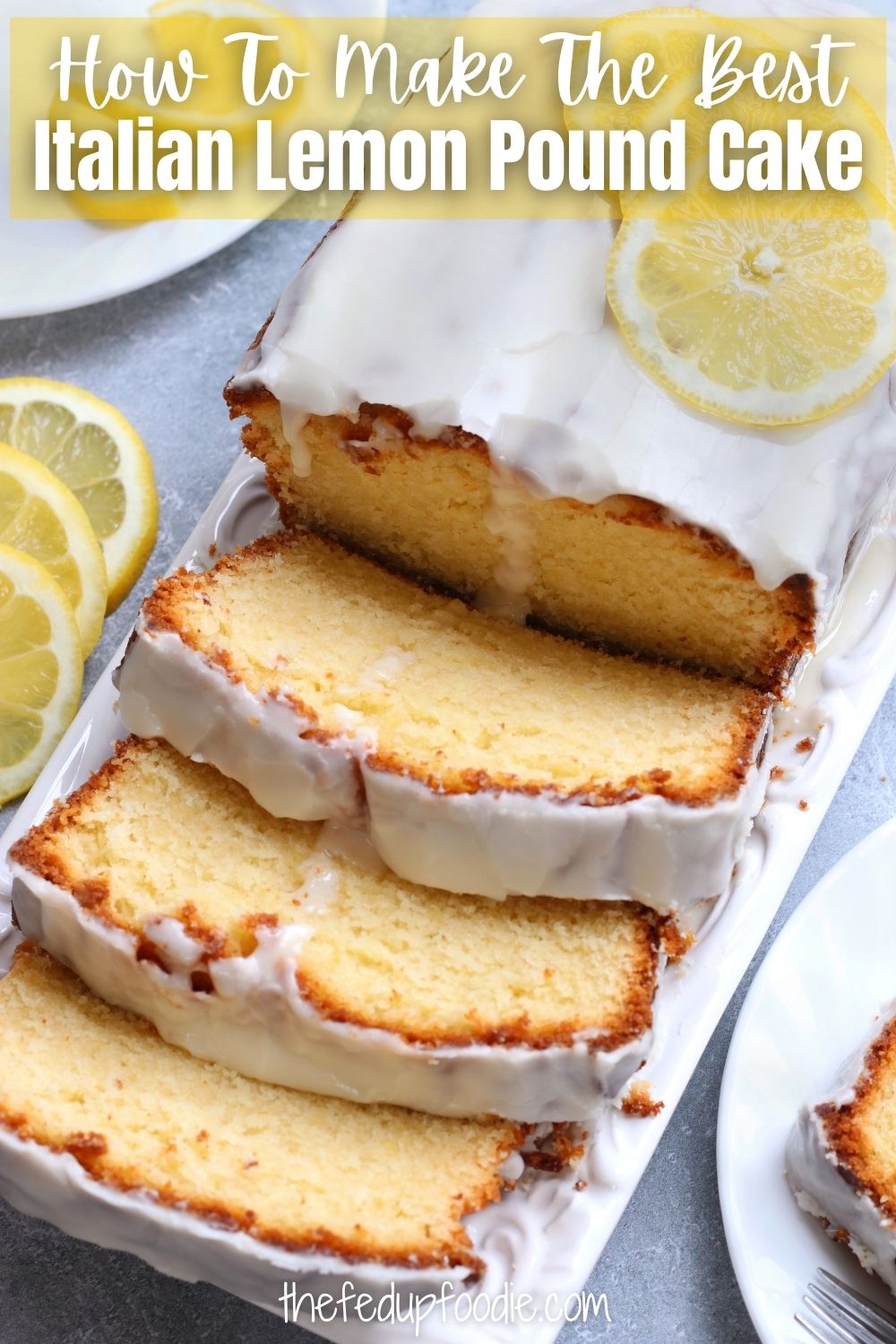 Bright and fresh, this Italian Lemon Pound Cake recipe is a soft and fluffy Italian classic. Made with oil rather than butter and very easy to make. With the delicious lemon glaze this dessert turns out 100% better than Starbucks lemon Loaf. #ItalianLemonPoundCake #ItalianLemonCake #ItalianLemonPoundCakeRecipe #ItalianLemonPoundCakeWithGlaze #ItalianLemonPoundCakeEasy #ItalianLemonPoundCakeWithGlaze #LemonPoundCakeRecipeMoist #EasyLemonPoundCakeRecipe #LemonLoaf #LemonLoafCake 