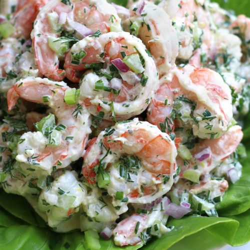 Easy Shrimp Salad Recipe with Simple Ingredients