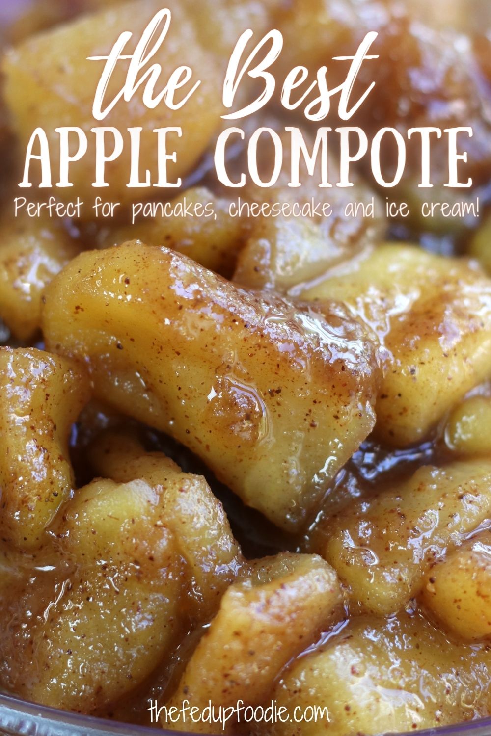 Apple Compote is a quick and easy fruit topping that tastes incredibly gourmet. Seasoned with aromatic cinnamon, nutmeg and ginger, this compote is the perfect finishing tough on pancakes, gingerbread and ice cream.
#AppleCompoteRecipe #AppleCompote #AppleCompoteRecipeSimple #AppleCompoteRecipeHealthy #AppleCompoteRecipeBreakfast #AppleCompoteForPancakes
