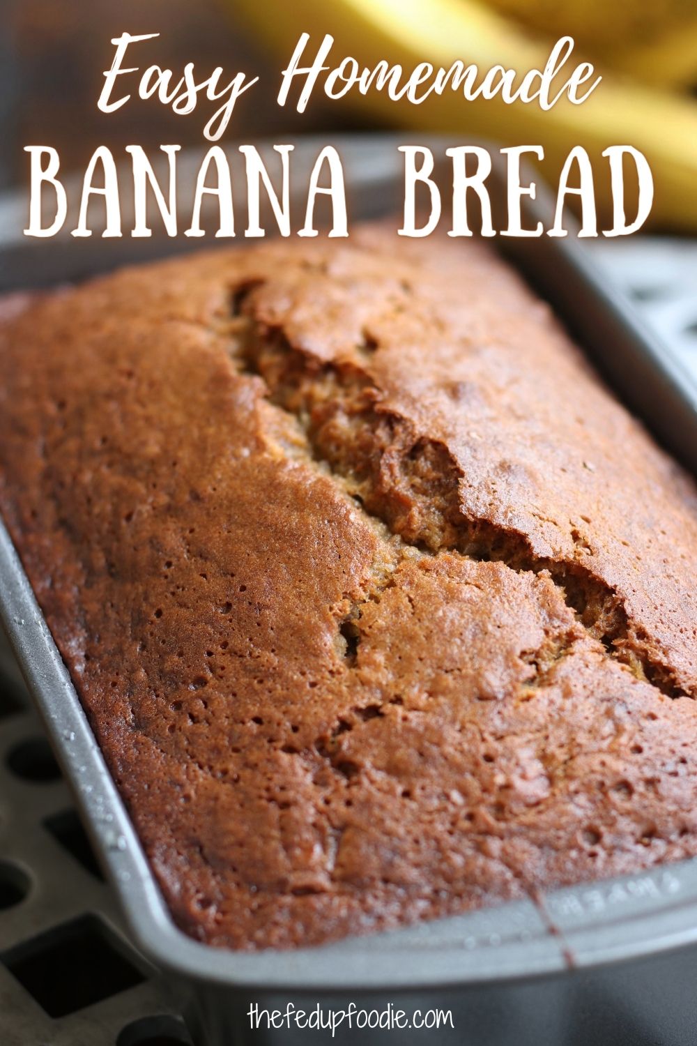 Simple ingredients and easy steps makes this the best Banana Bread recipe. Moist, flavorful and always the perfect solution to having too many overripe bananas. Keep a loaf or two in the freezer to enjoy at a later date.
#EasyHomemadeBananaBread #BananaBreadRecipe #BananaBread #SimpleBananaBread #EasyMoistBananaBread 