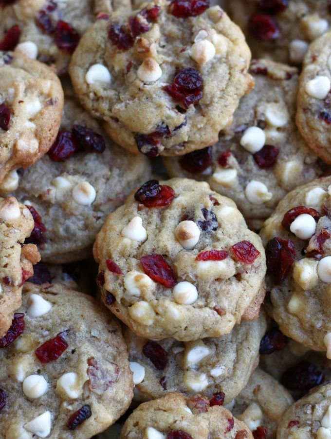 Cranberry White Chocolate Cookies