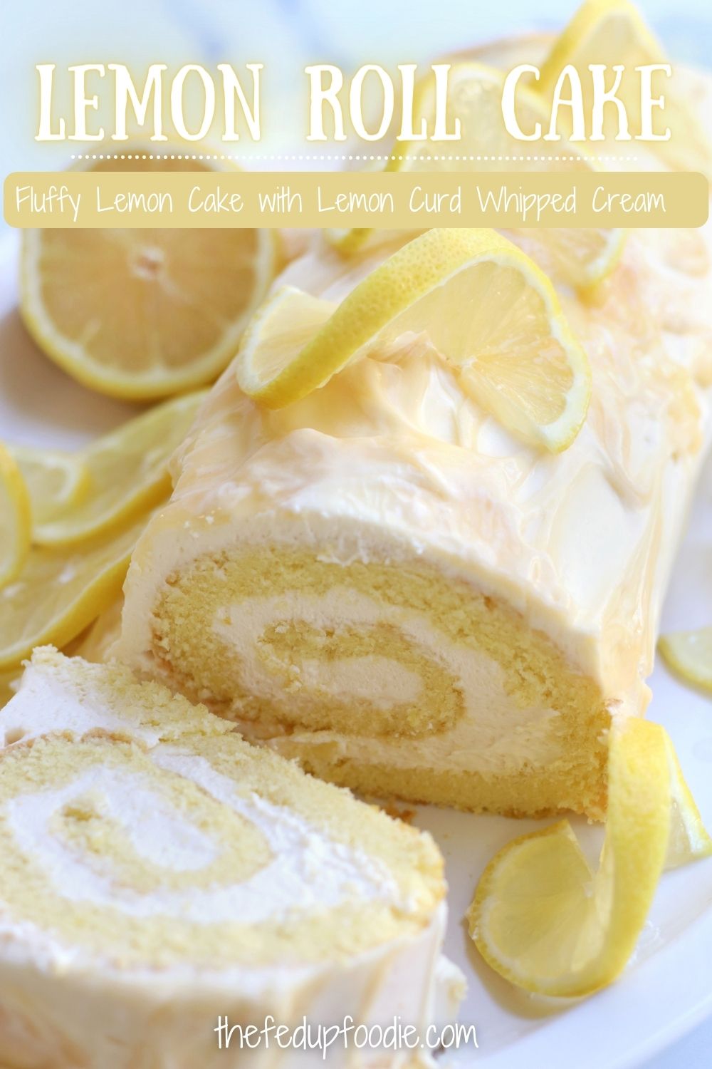 Bright and fluffy with a creamy lemon curd and whipped cream filling, this Lemon Roll Cake is easy to make and adored by many. My husband calls this cake heavenly bites of sheer goodness. It makes a wonderful Easter dessert or a refreshing treat for a summer party.
#LemonRollCake #LemonRollCakeRecipe #LemonCakeRollWithLemonCurd #LemonSwissRoll #LemonSwissRollCake #WhatToDoWithLemonCurd #LemonRoulade #LemonJellyRollCake