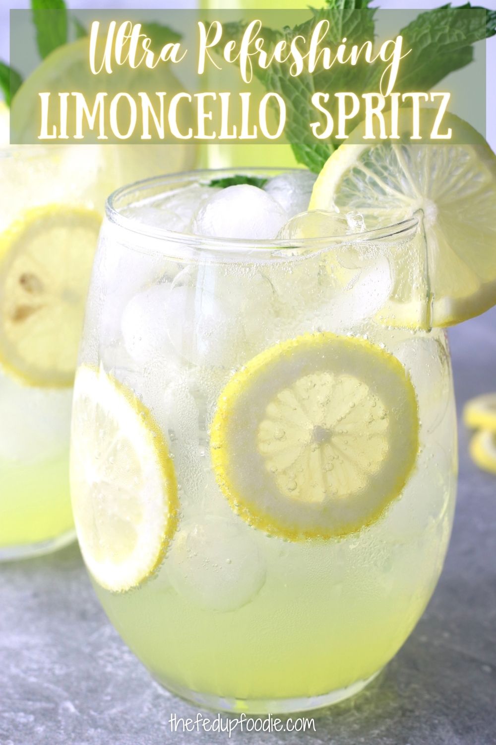 The perfect summer cocktail for lemon lovers, this quick and easy Limoncello Spritz is made of 3 simple ingredients. Because it is bubbly, refreshing and sweet, it's wonderful for summer parties, BBQ's, bridal showers, etc. Also, a delicious way to enjoy the classic Italian liqueur, Limoncello.
#LimoncelloCocktails #LimoncelloSpritz #LimoncelloSpritzWithProsecco #LimoncelloSpritzRecipe #SpritzCocktail #LemoncelloRecipeDrinks 