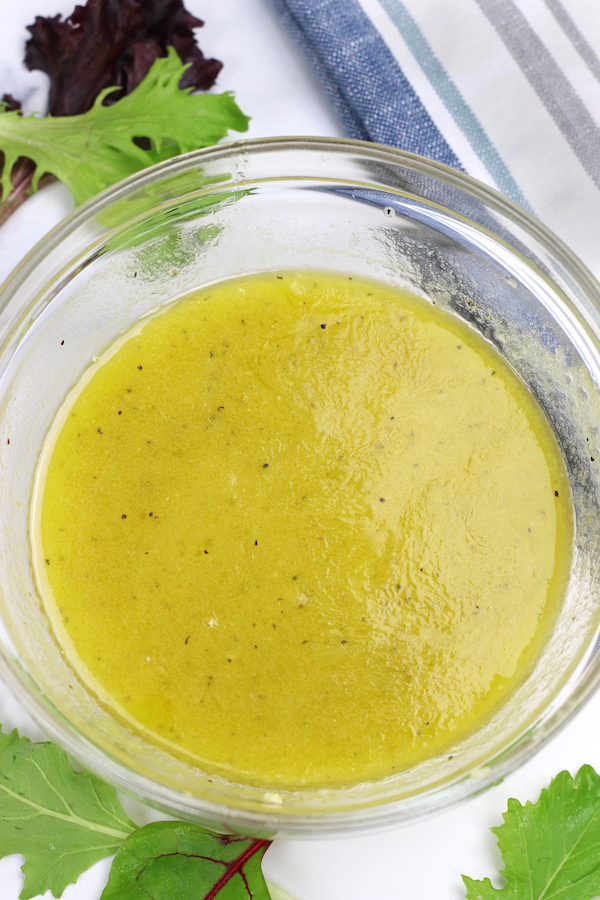 Easy, 5-Minute Blender White Balsamic Vinaigrette