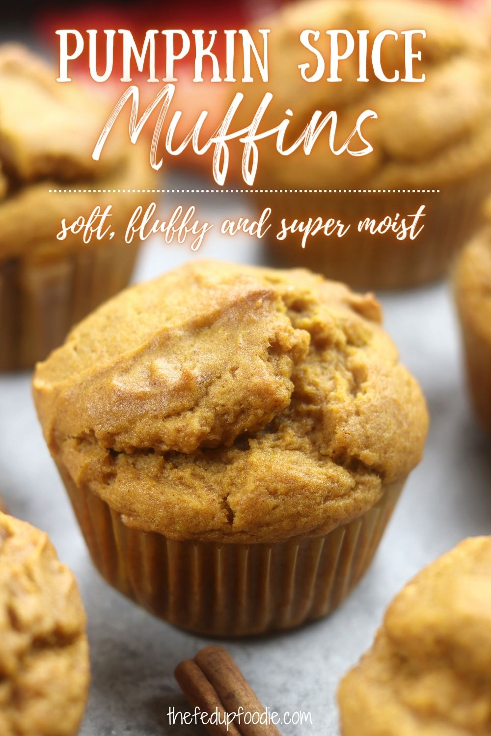 So completely heavenly, moist and fluffy, these Pumpkin Spice Muffins are healthy enough for breakfast and scrumptious enough for dessert. Very to make and they fill your home with an irresistible cozy aroma  that makes crisp fall days feel a little warmer. #PumpkinMuffins #PumpkinMuffinsEasy #PumpkinMuffinsRecipe
