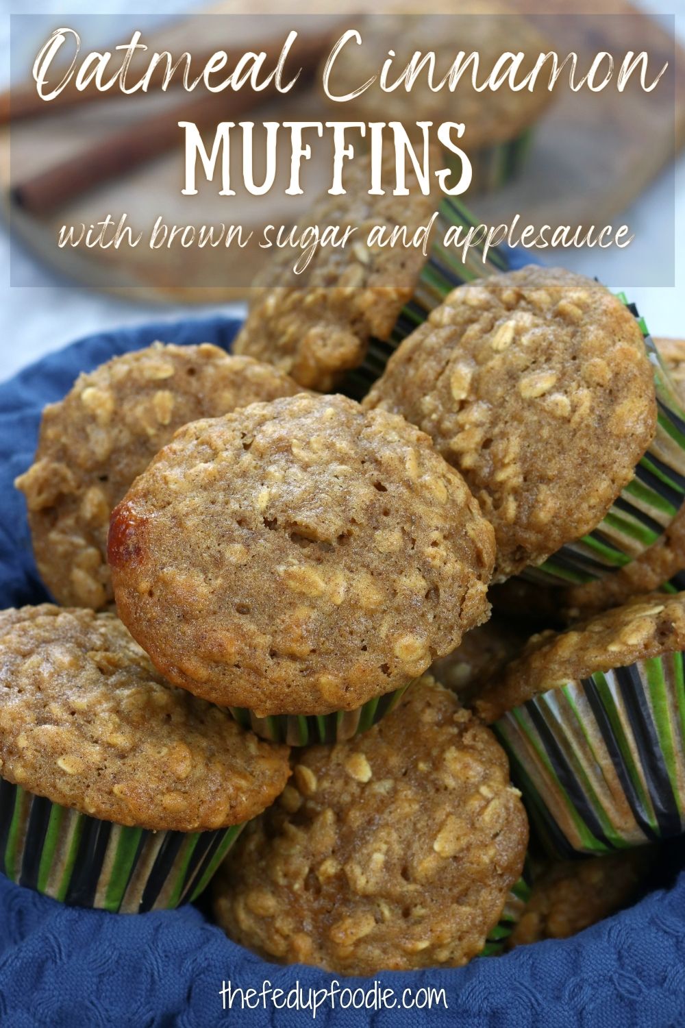 Tender, moist and perfectly spiced Oatmeal Cinnamon Muffins makes a delicious breakfast, snack or companion to winter dinners. Easy to make, freezer friendly and a tasty way to eat oatmeal. 
#OatmealCinnamonMuffins #AppleOatmealCinnamonMuffins #AppleOatmealCinnamonMuffins #OatmealCinnamonMuffinsHealthy #EasyOatmealCinnamonMuffins #OatmealCinnamonMuffinsRecipe