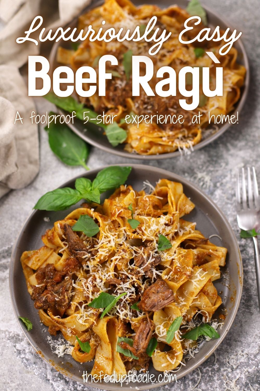 Chuck Roast Beef Ragu Recipe (Slow Cooked, Tender & Easy)